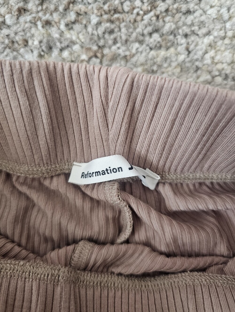 Reformation Ribbed Pants - Picture 4 of 5